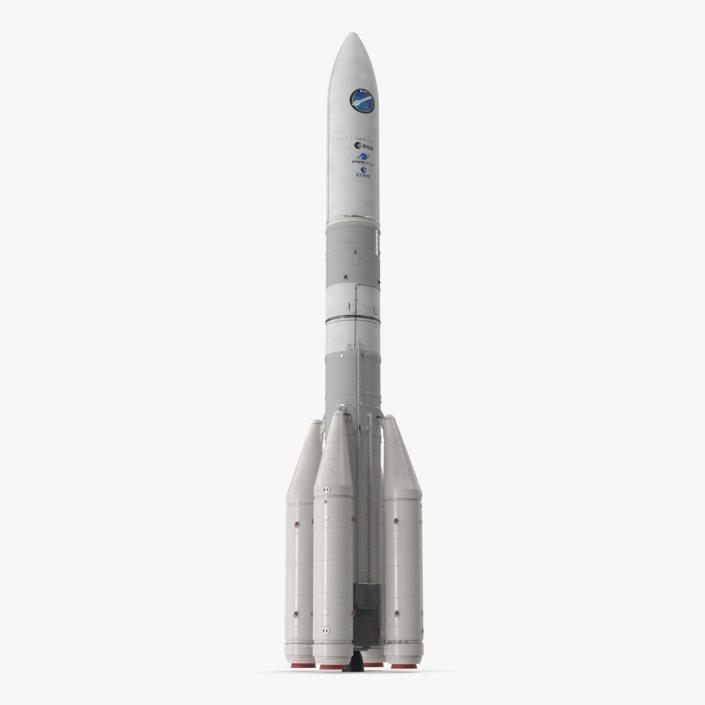 3D European Ariane 6 Launch Vehicle A64