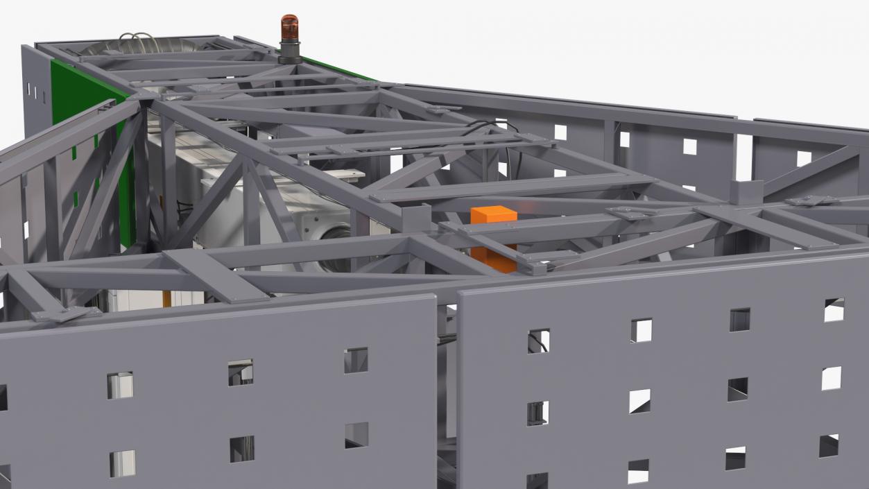 Gantry Inspection System 3D model