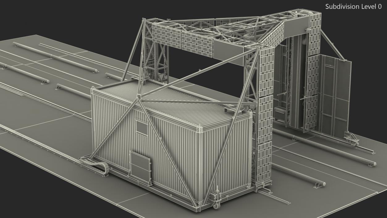 Gantry Inspection System 3D model