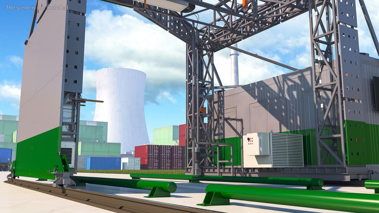 Gantry Inspection System 3D model