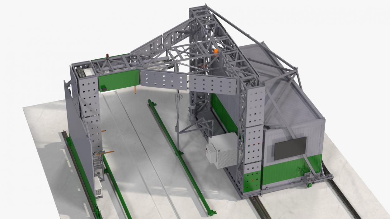 Gantry Inspection System 3D model