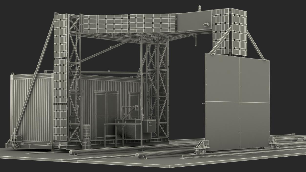 Gantry Inspection System 3D model