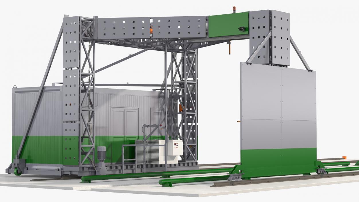 Gantry Inspection System 3D model