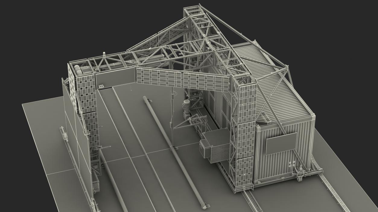 Gantry Inspection System 3D model