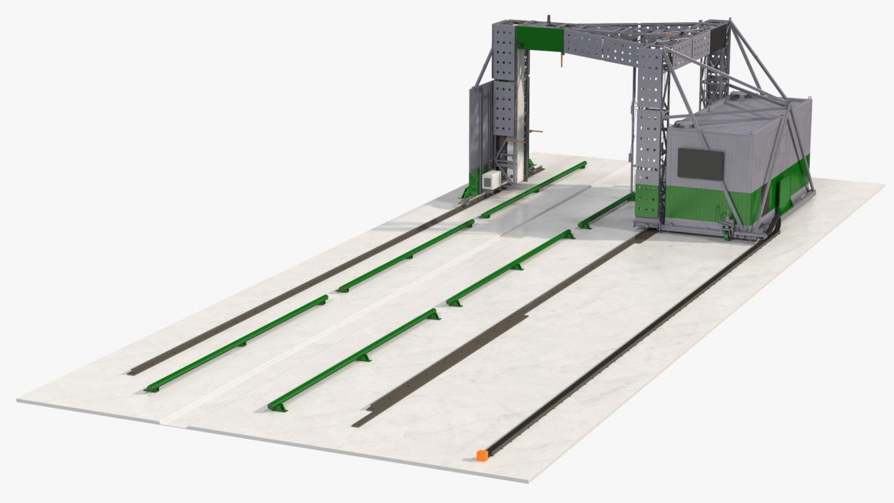 Gantry Inspection System 3D model