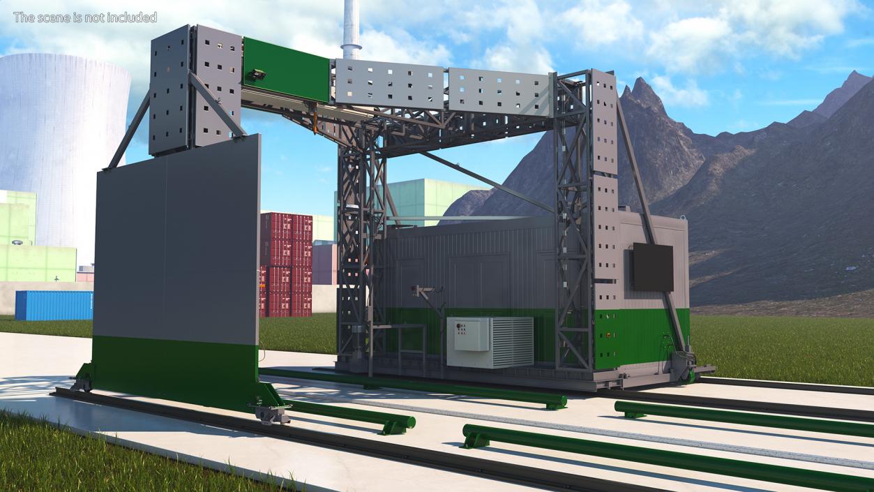 Gantry Inspection System 3D model