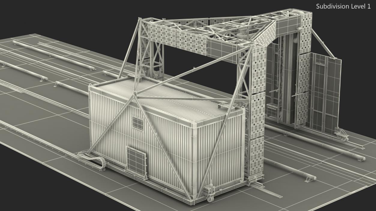 Gantry Inspection System 3D model