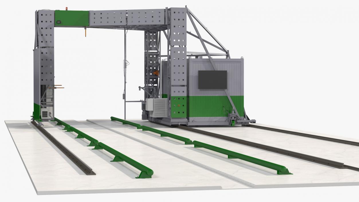 Gantry Inspection System 3D model