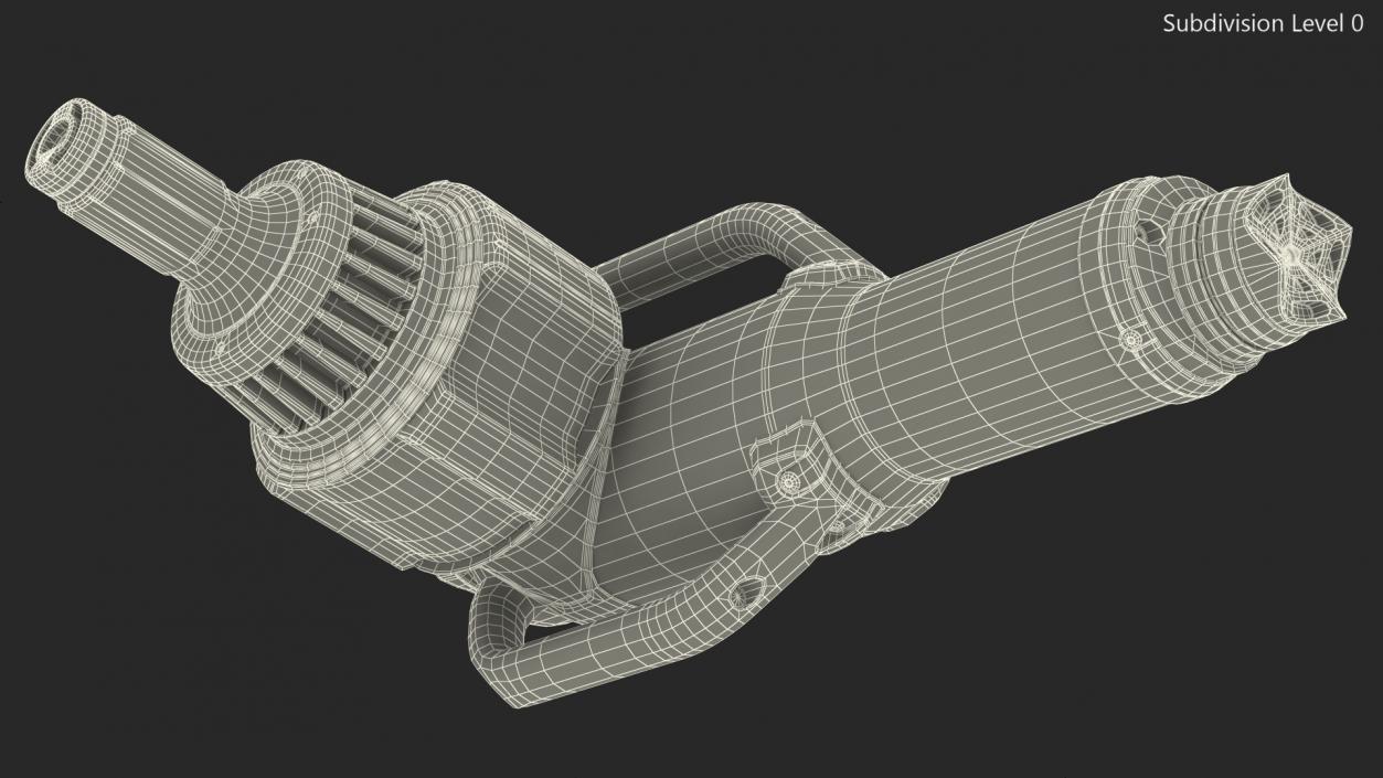 Cordless Rescue Ram Hydraulic Used 3D model