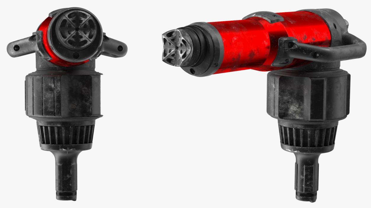 Cordless Rescue Ram Hydraulic Used 3D model