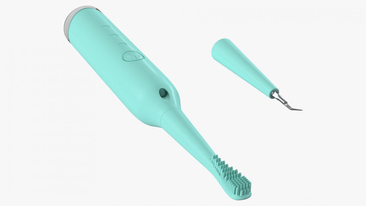 3D model Electric Calculus Remover with Toothbrush Set