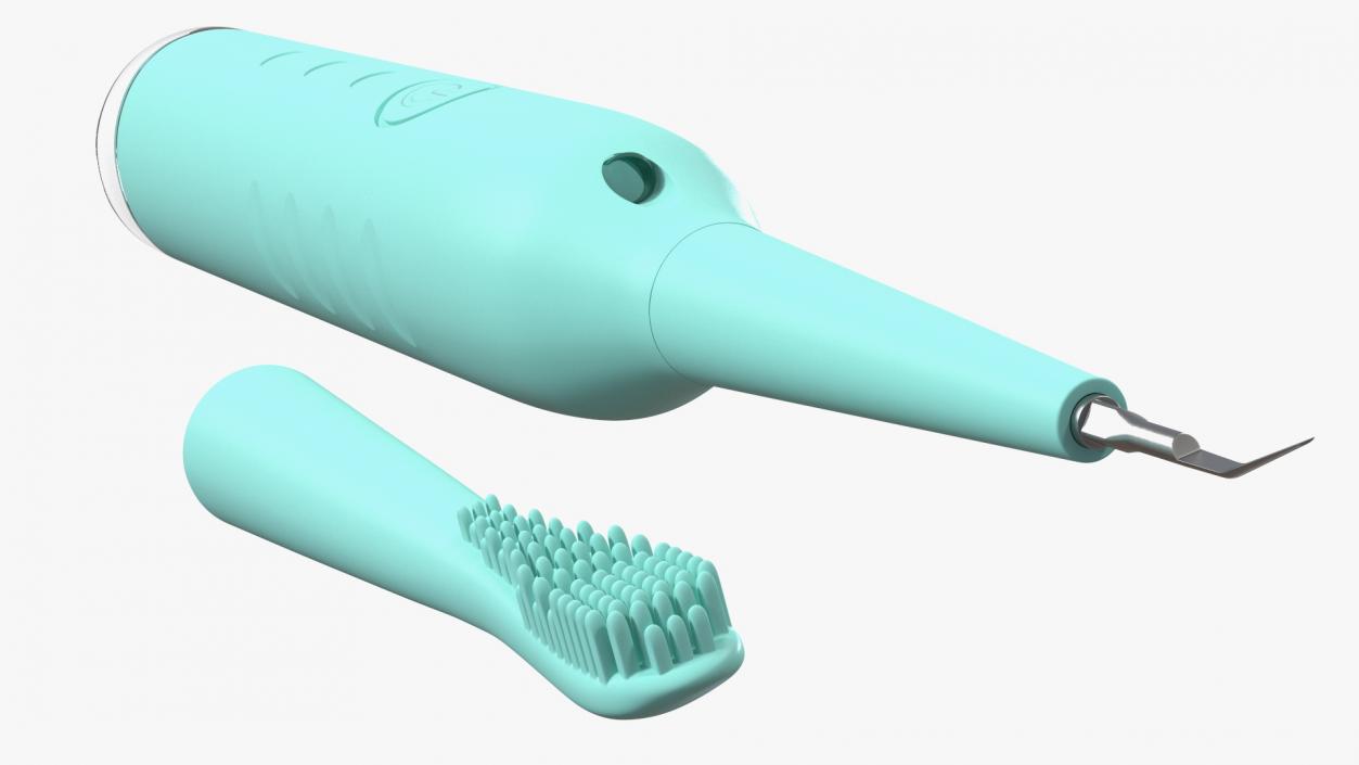 3D model Electric Calculus Remover with Toothbrush Set