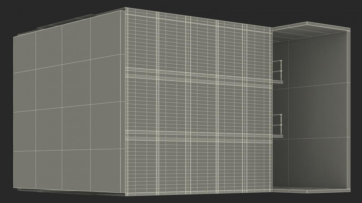 Alcatraz Block Cellhouse 3D model