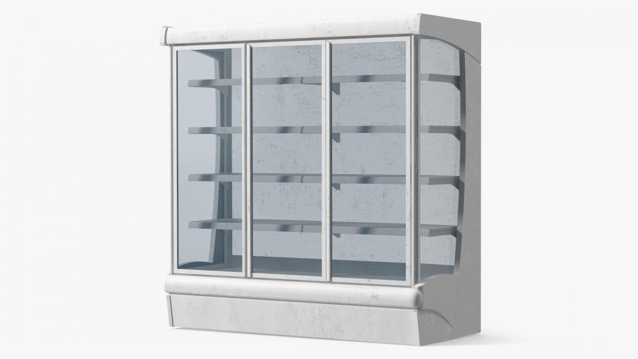 3D model Refrigerator with Shelves