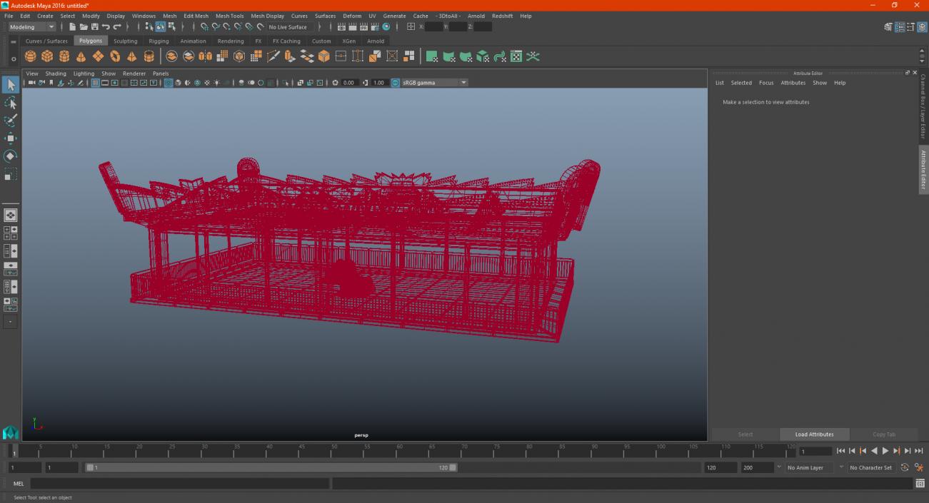 3D model Bumper Cars Pavilion