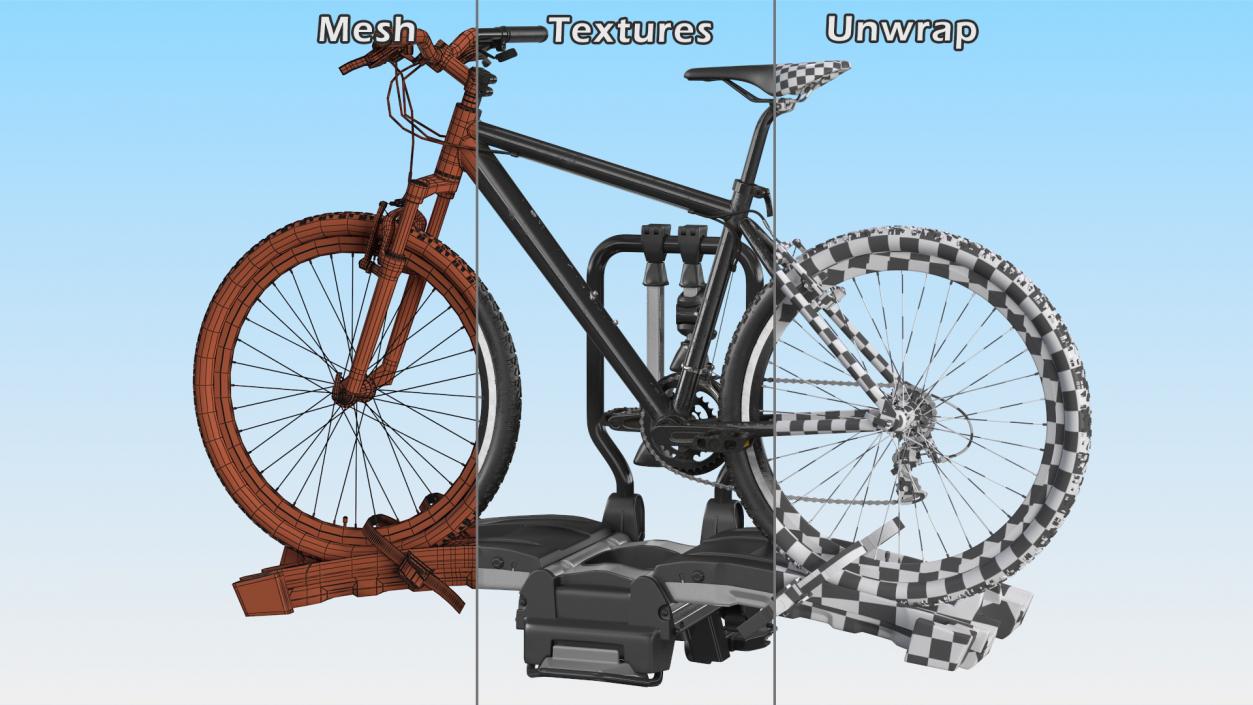 Bikes with Platform Collection 2 3D