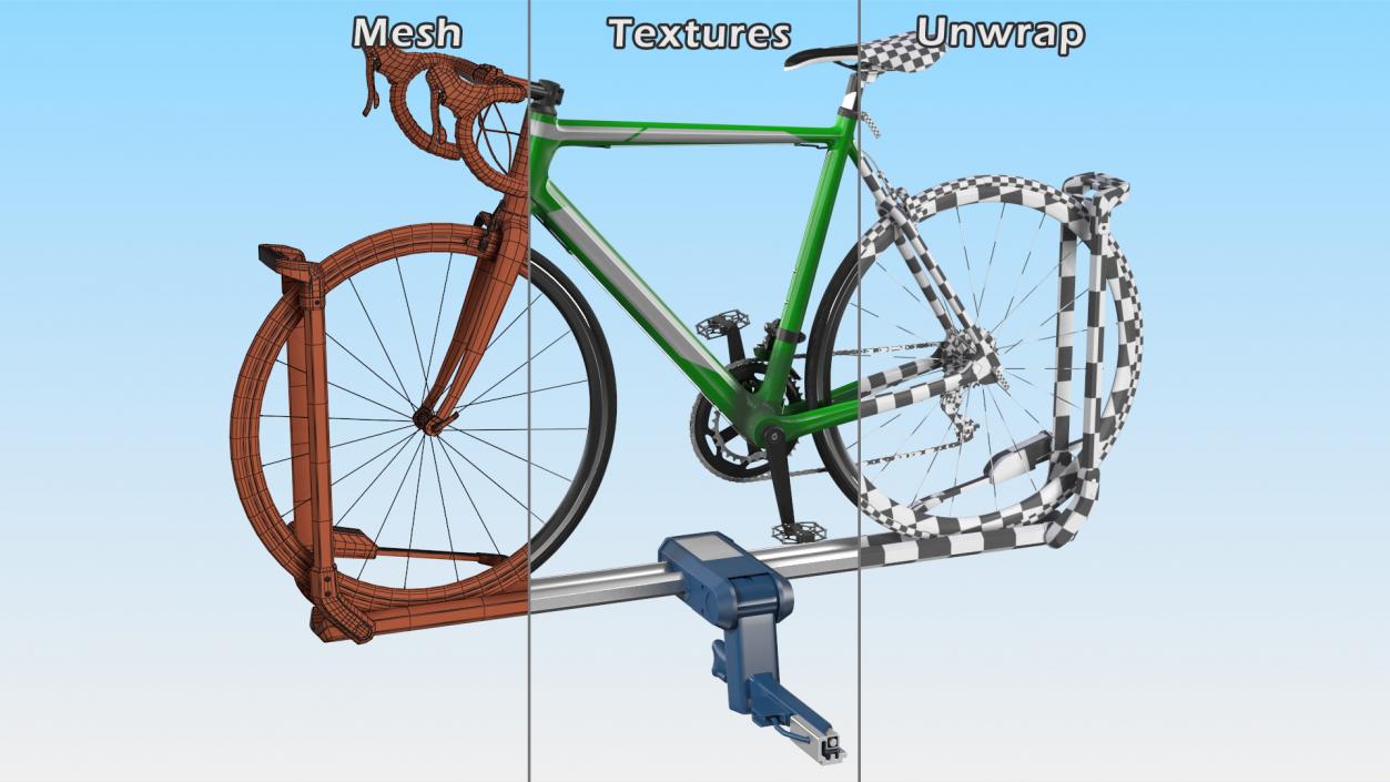 Bikes with Platform Collection 2 3D