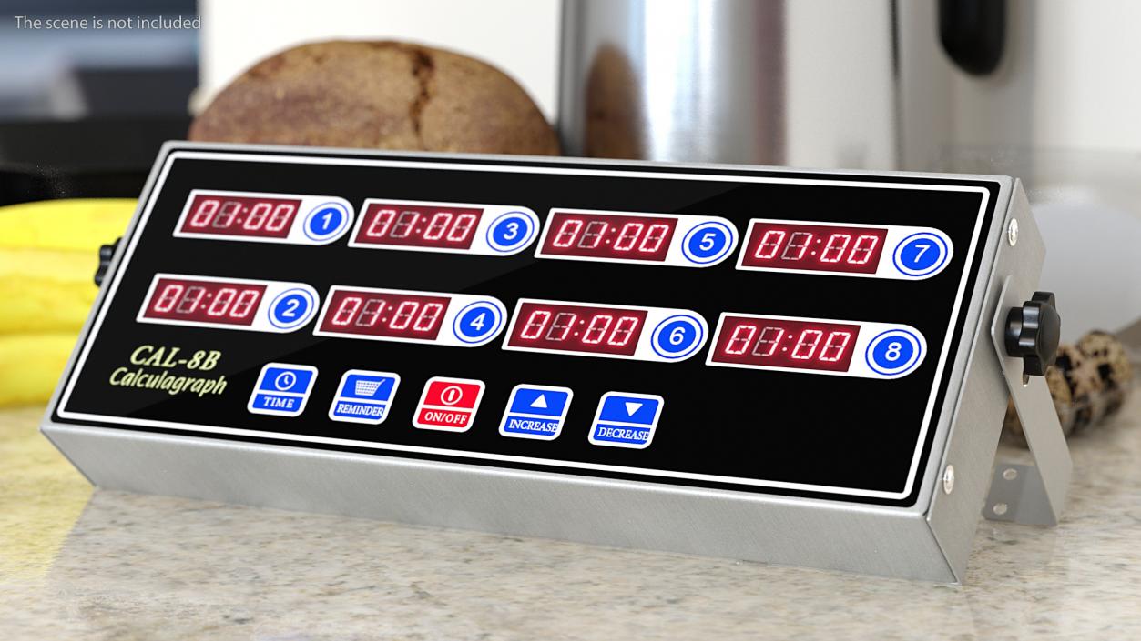 Kitchen Timers Collection 3 3D