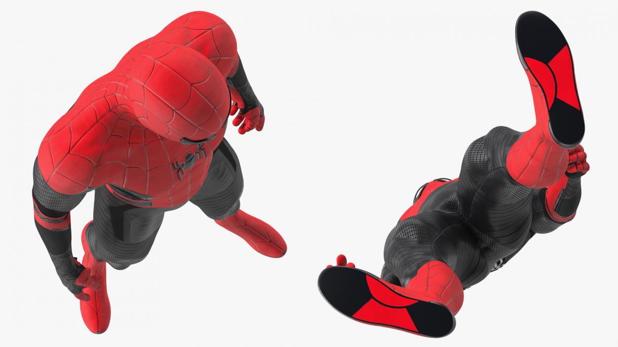 Spider Man Standing Pose 3D model