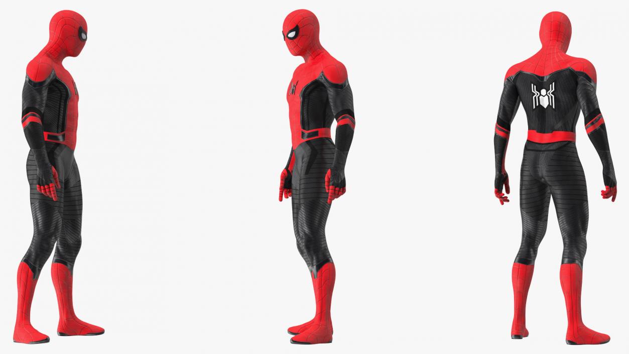 Spider Man Standing Pose 3D model