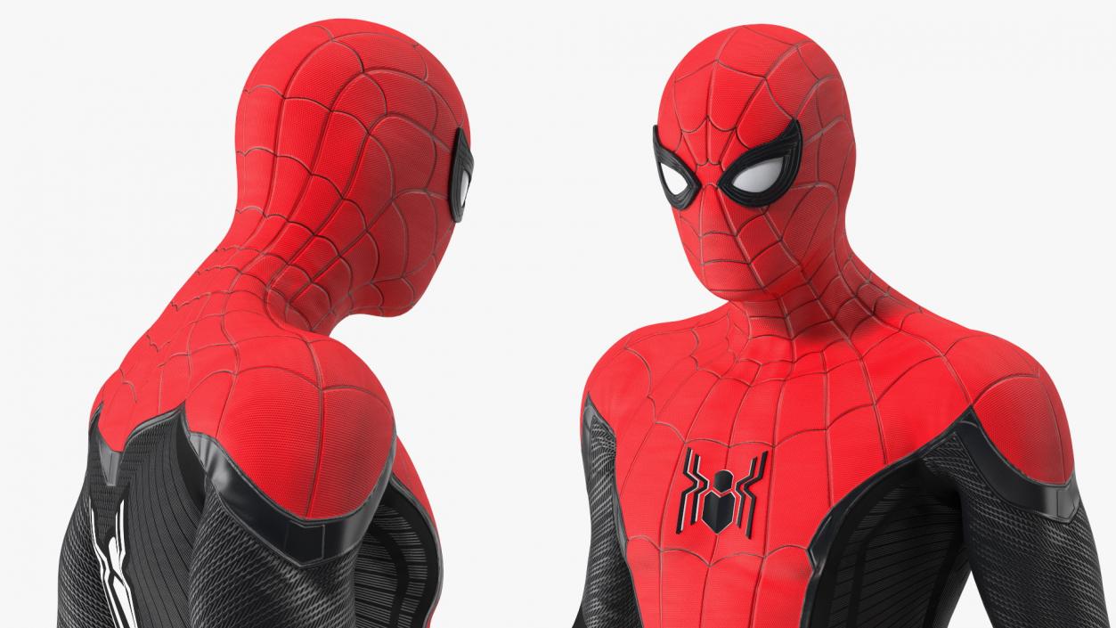 Spider Man Standing Pose 3D model