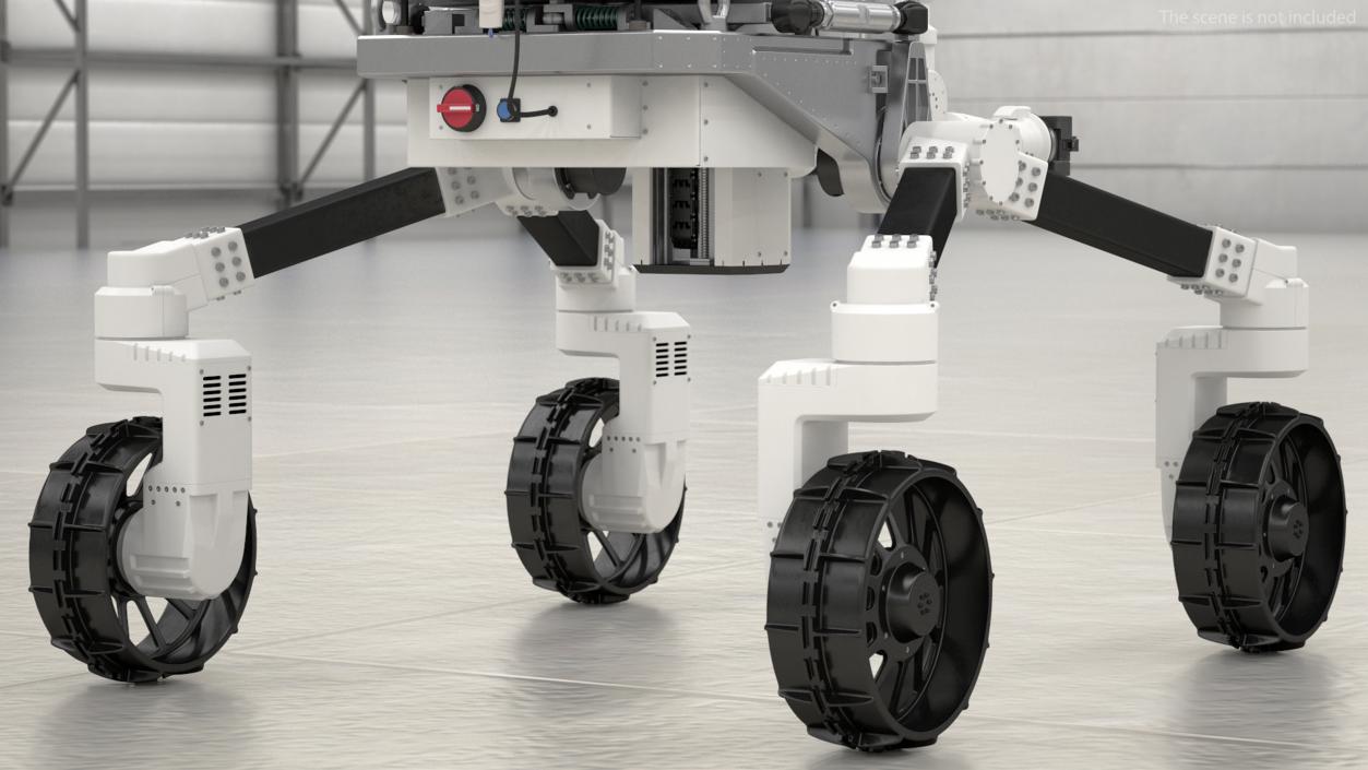 3D GITAI R1 Lunar Robotic Rover model