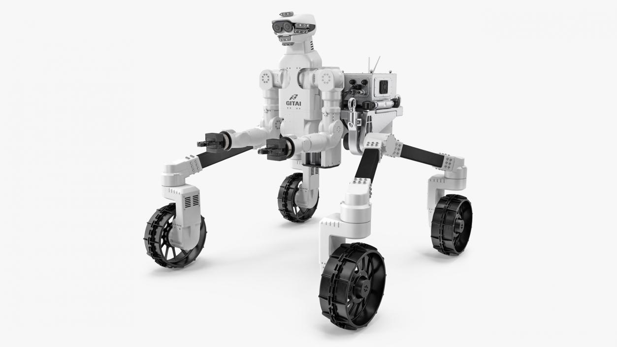 3D GITAI R1 Lunar Robotic Rover model