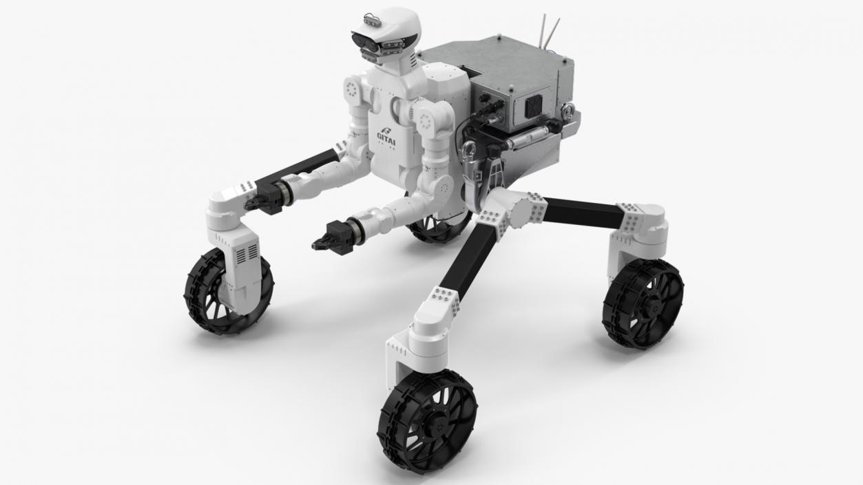 3D GITAI R1 Lunar Robotic Rover model