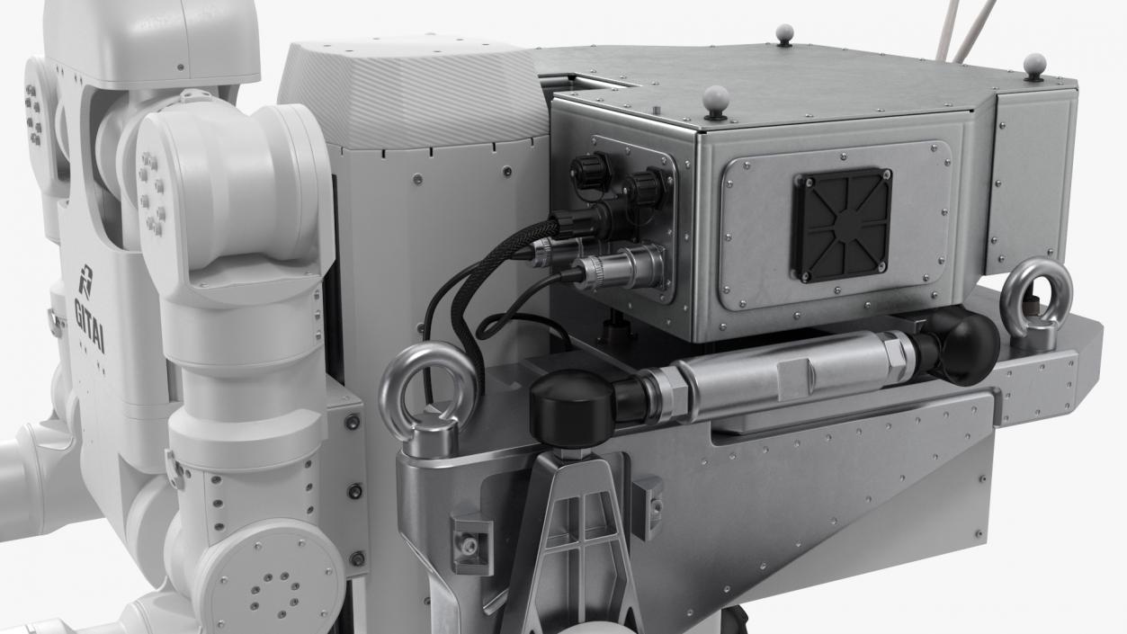 3D GITAI R1 Lunar Robotic Rover model