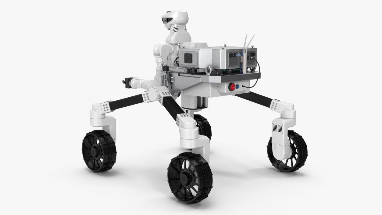 3D GITAI R1 Lunar Robotic Rover model