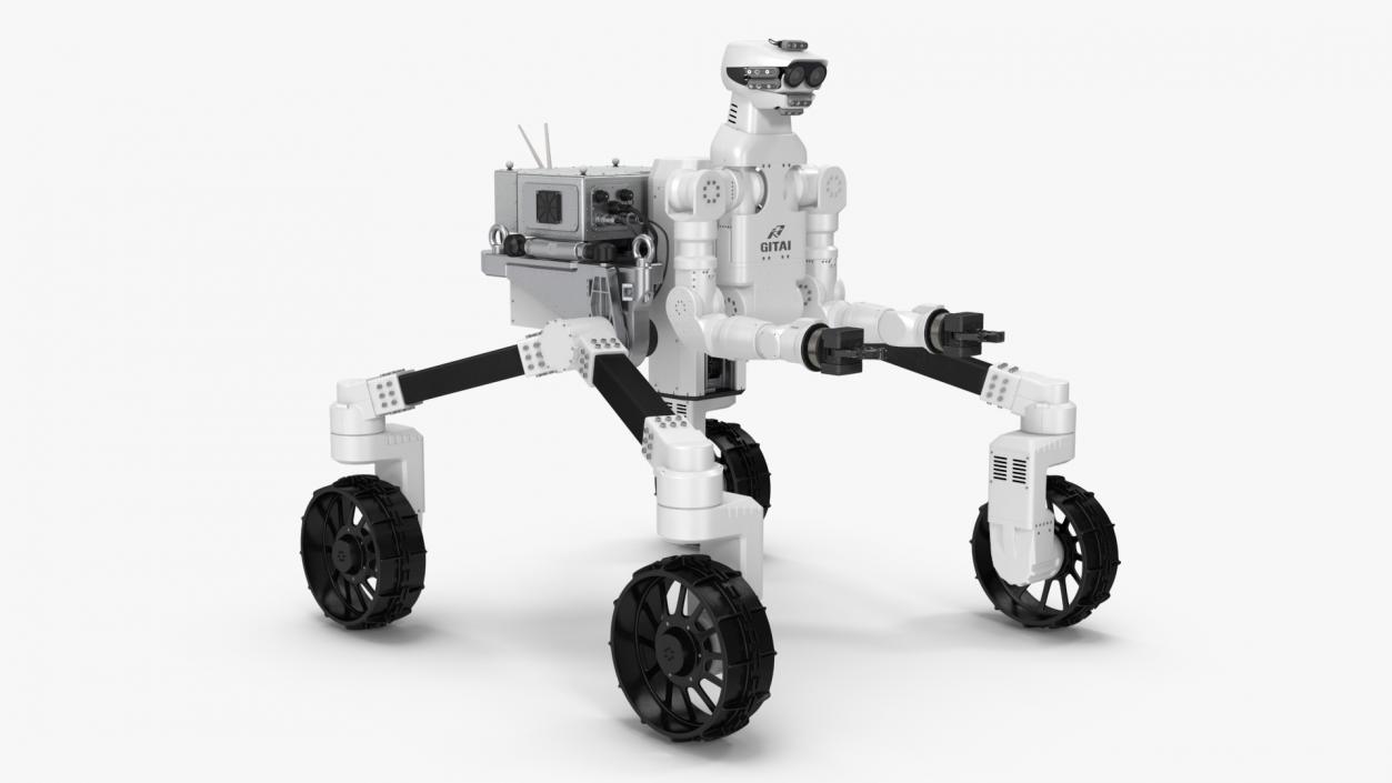 3D GITAI R1 Lunar Robotic Rover model