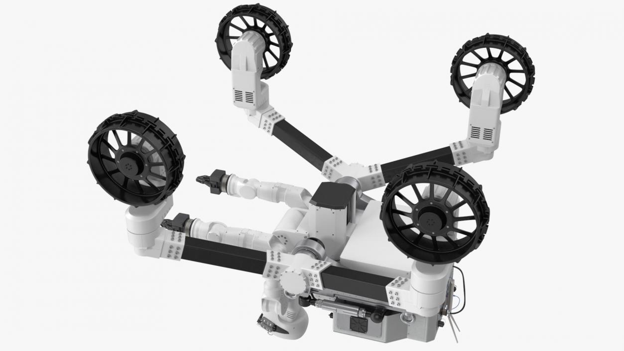 3D GITAI R1 Lunar Robotic Rover model