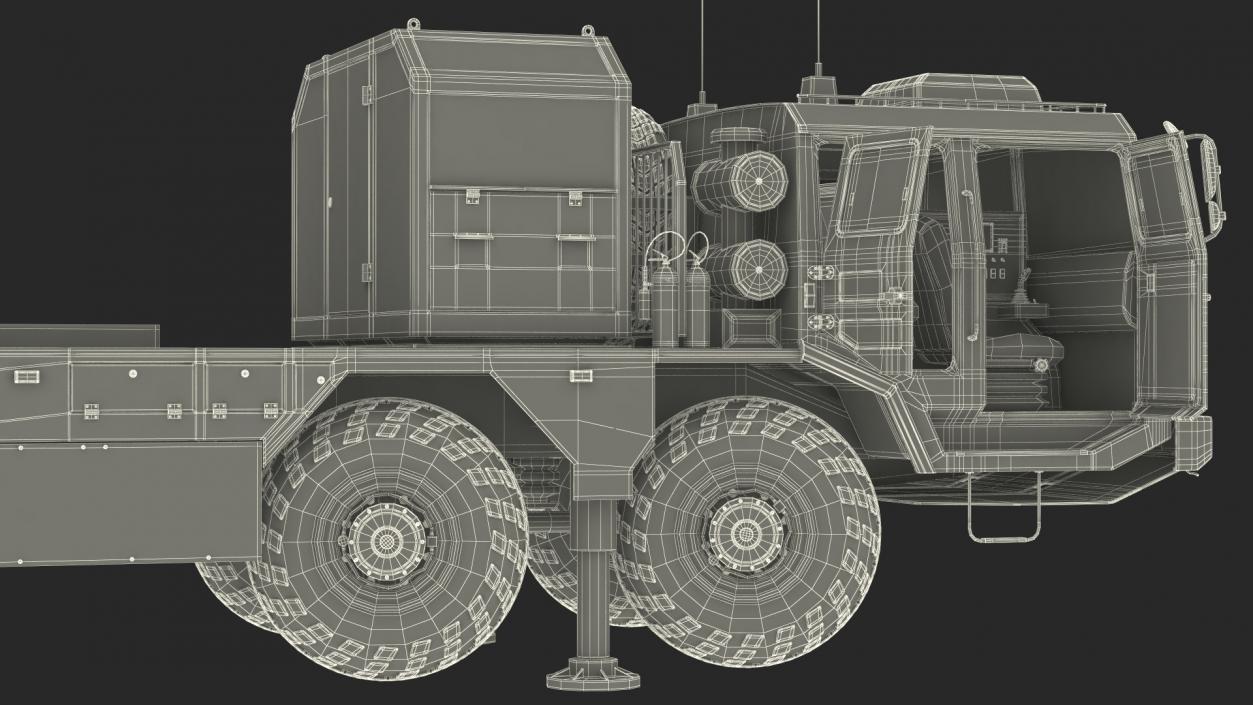 3D Chinese MLRS WS-2D Sand Camouflage Rigged