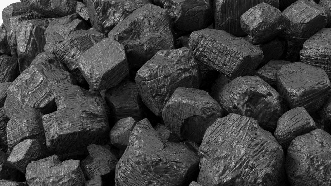 3D model Anthracite Coal Heap