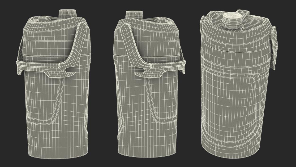 3D model Black Nike 40oz Fuel