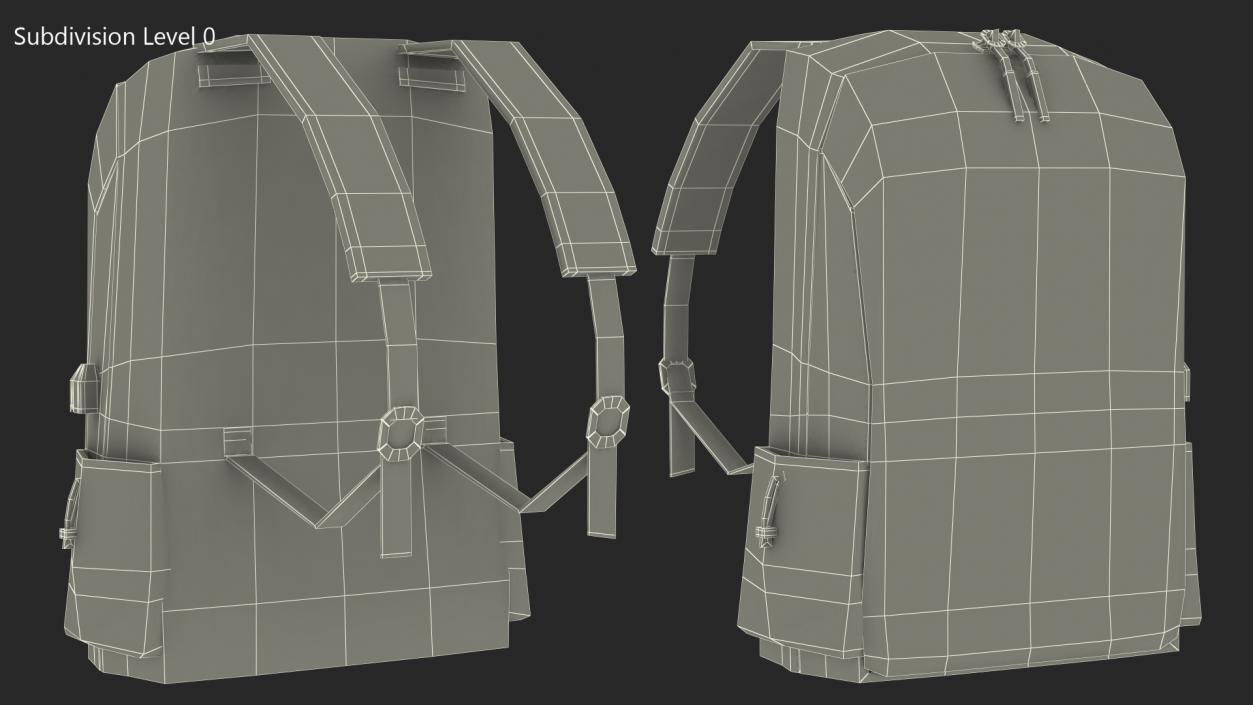 3D model School Bag