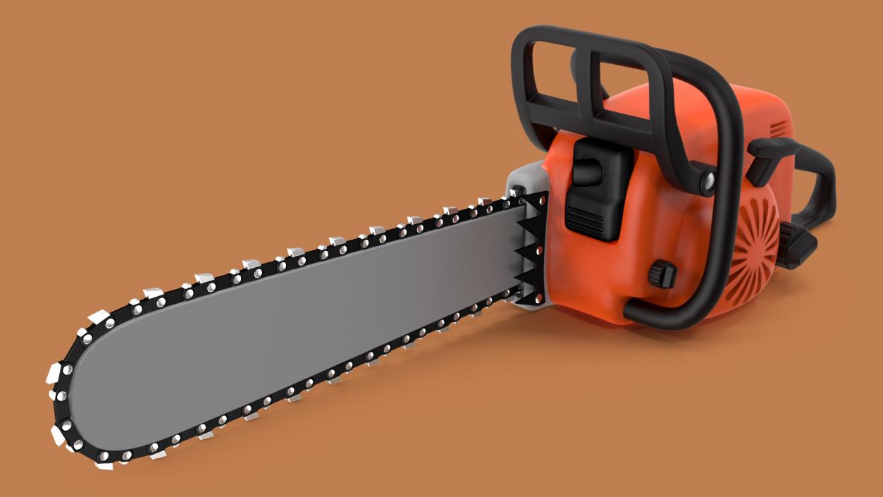 3D Cartoon Chainsaw