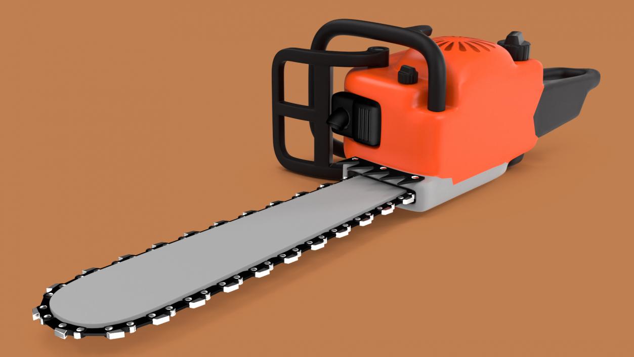 3D Cartoon Chainsaw