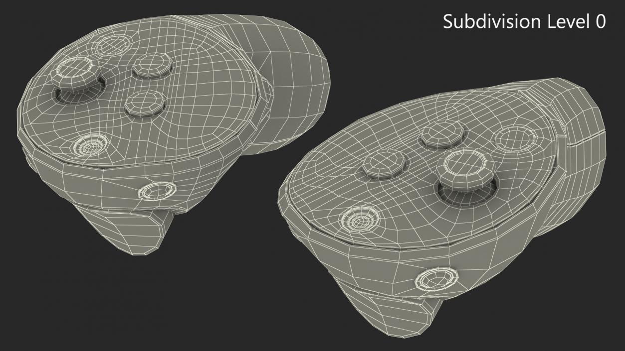 Meta Quest Touch Pro Controllers 3D