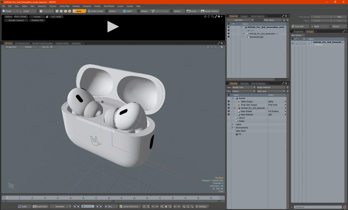 3D AirPods Pro 2nd Generation