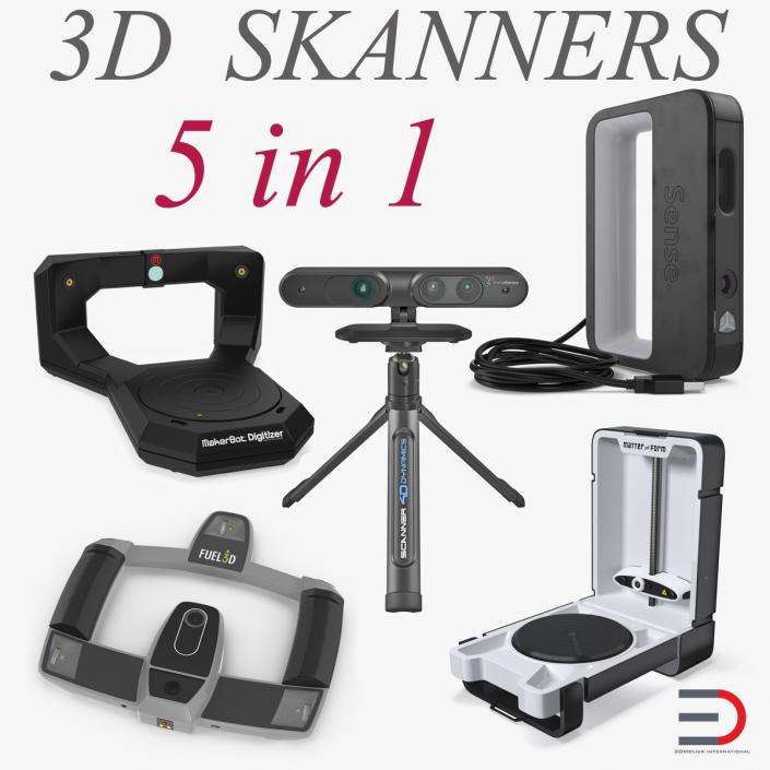 Scanners 3D Models Collection 3D model