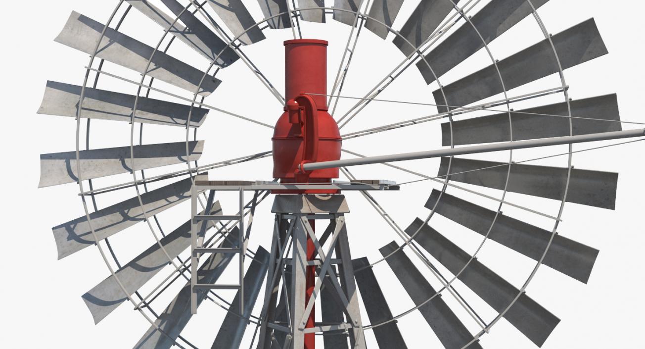 Comet Windmill 3D model