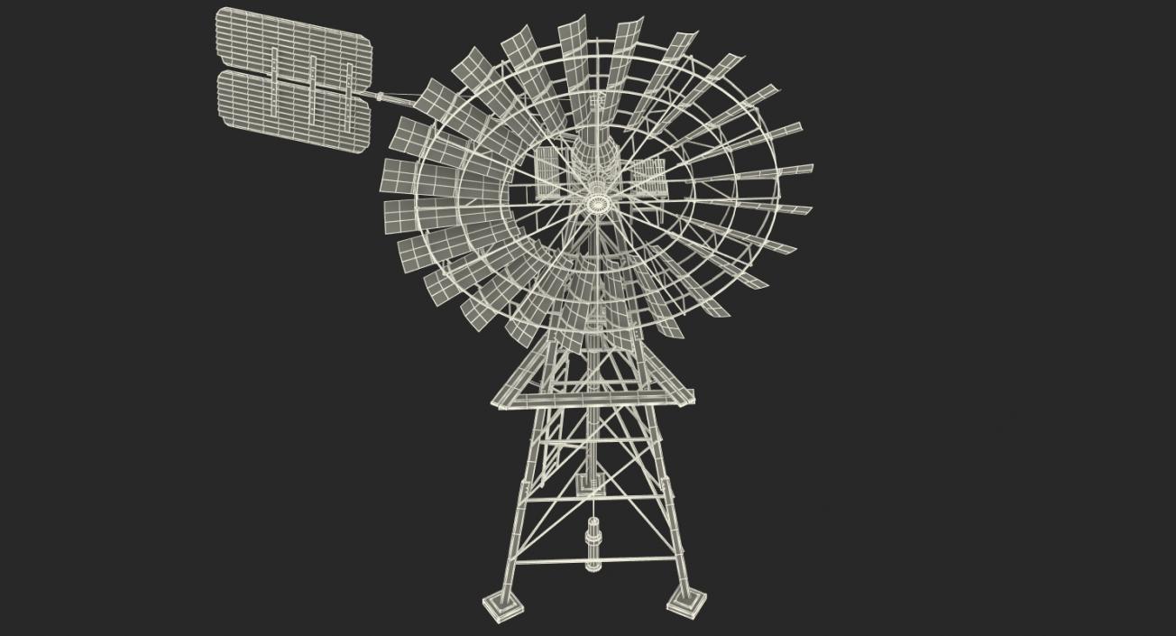 Comet Windmill 3D model