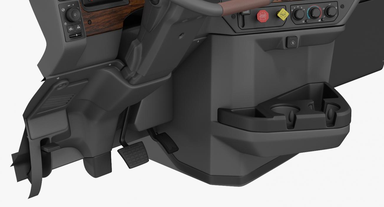 3D model Truck Dashboard