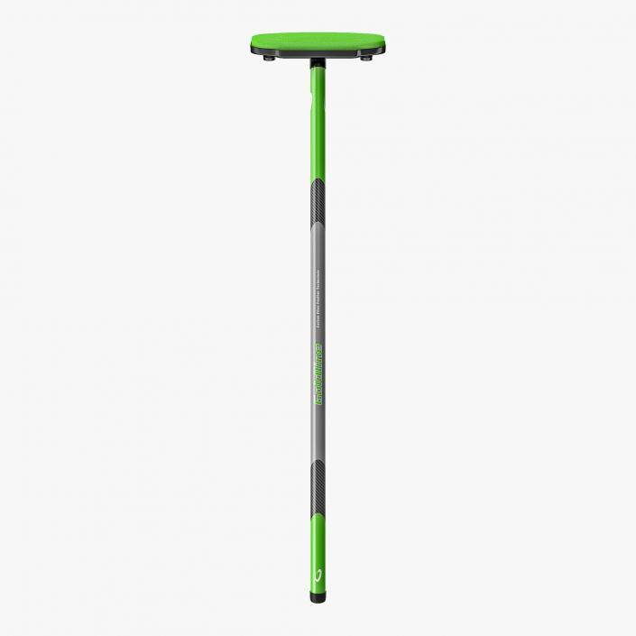 3D Curling Broom model