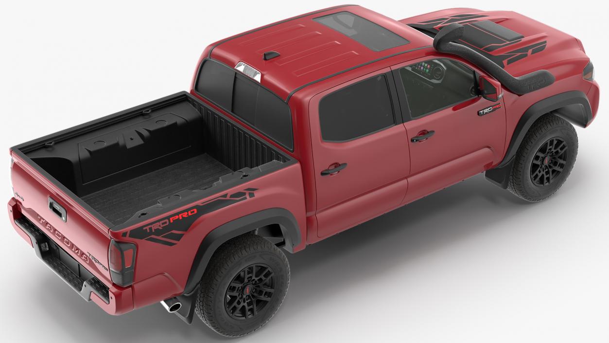 Toyota Tacoma TRD Pro Barcelona Red Metallic 2021 3D model