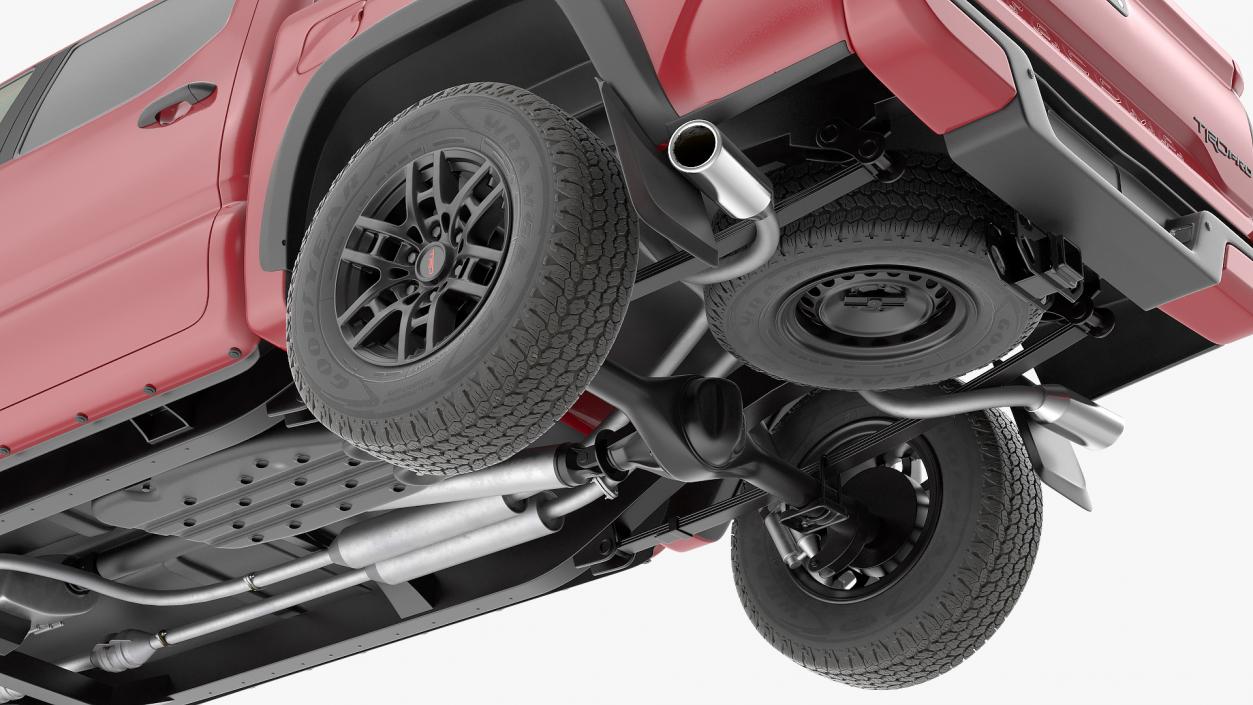 Toyota Tacoma TRD Pro Barcelona Red Metallic 2021 3D model