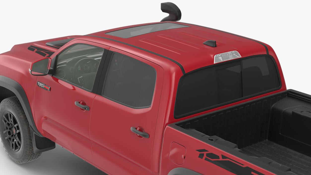 Toyota Tacoma TRD Pro Barcelona Red Metallic 2021 3D model