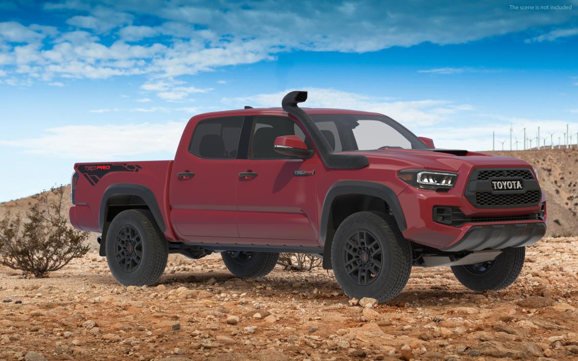 Toyota Tacoma TRD Pro Barcelona Red Metallic 2021 3D model