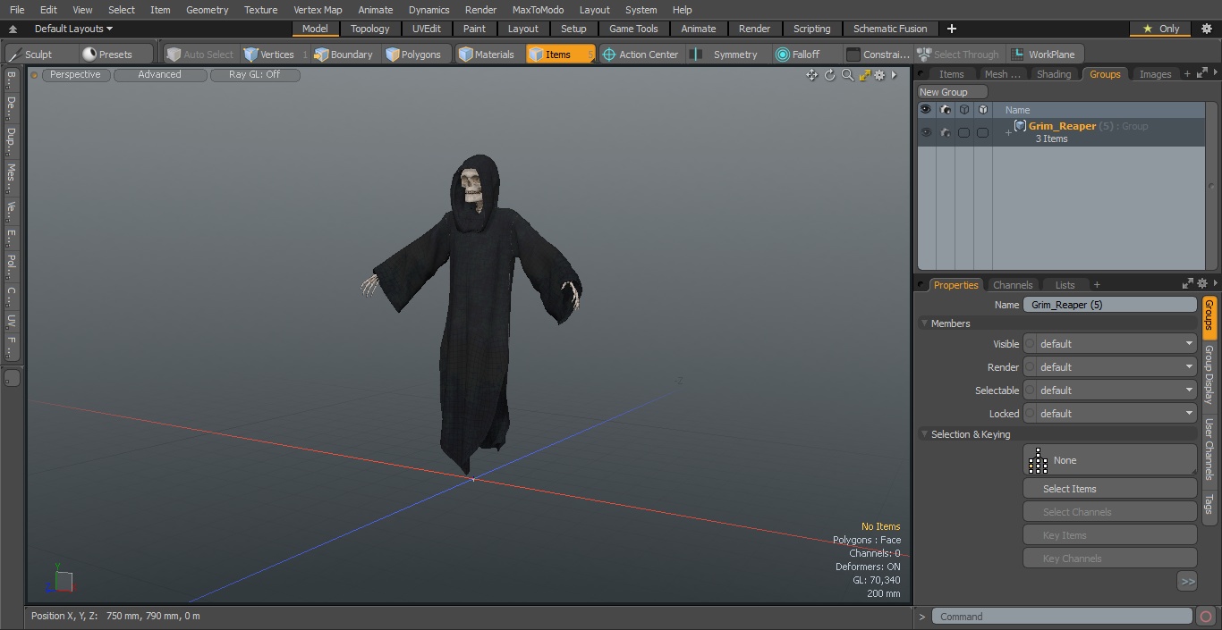 3D Grim Reaper